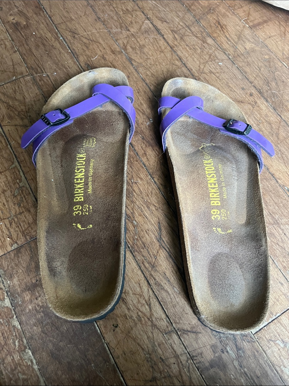 Birkenstock Mayari Sandals in Bright Purple